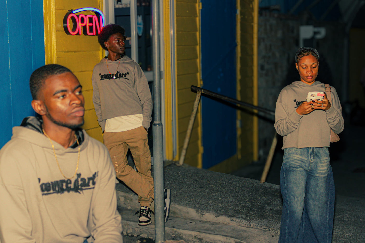“Ephesians 2:10 Cropped Hoodie”